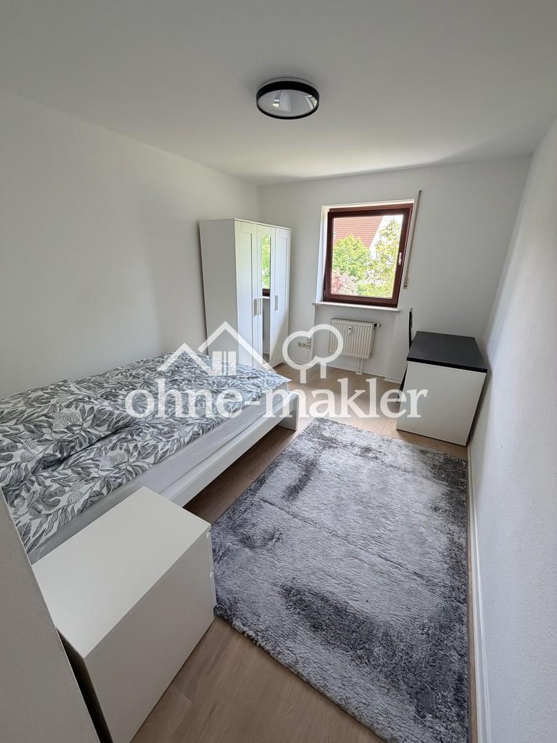Voll Möbilierte und helle Wohnung 3-Zimmer mit Balkon | 1. OG - Foto 4