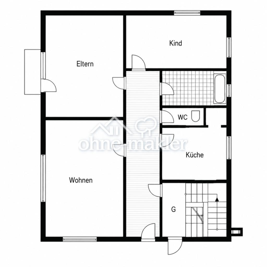 3 Zimmer Mit Balkon - Foto 1