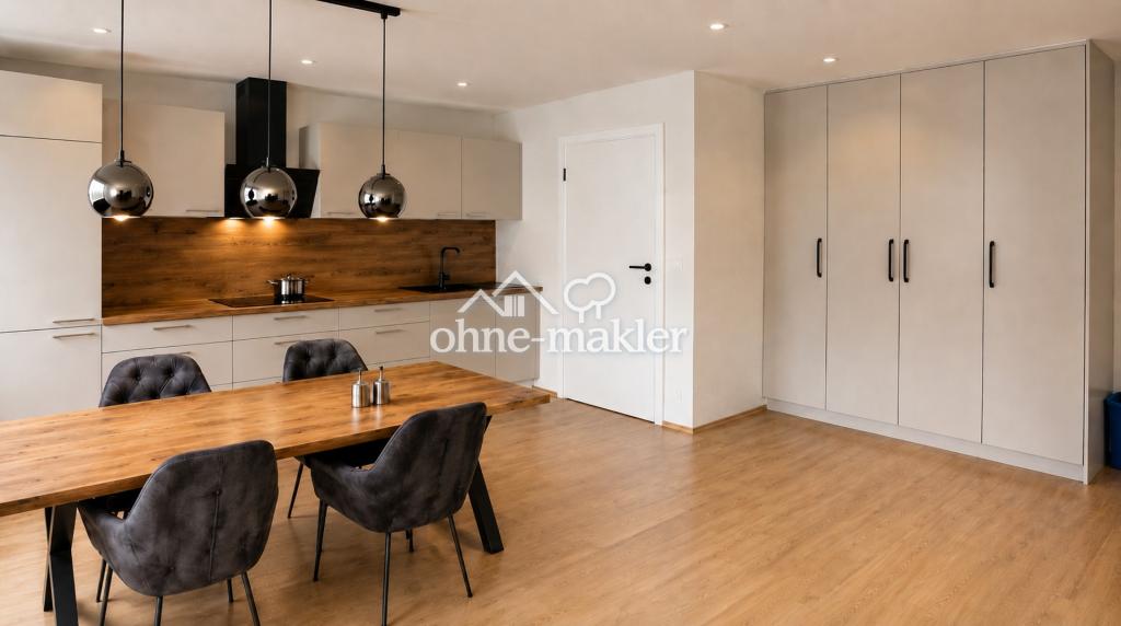 Erstbezug nach Kernsanierung: Hochwertig möblierte 2-Zimmer-Wohnung mit Süd-Loggia - Foto 5