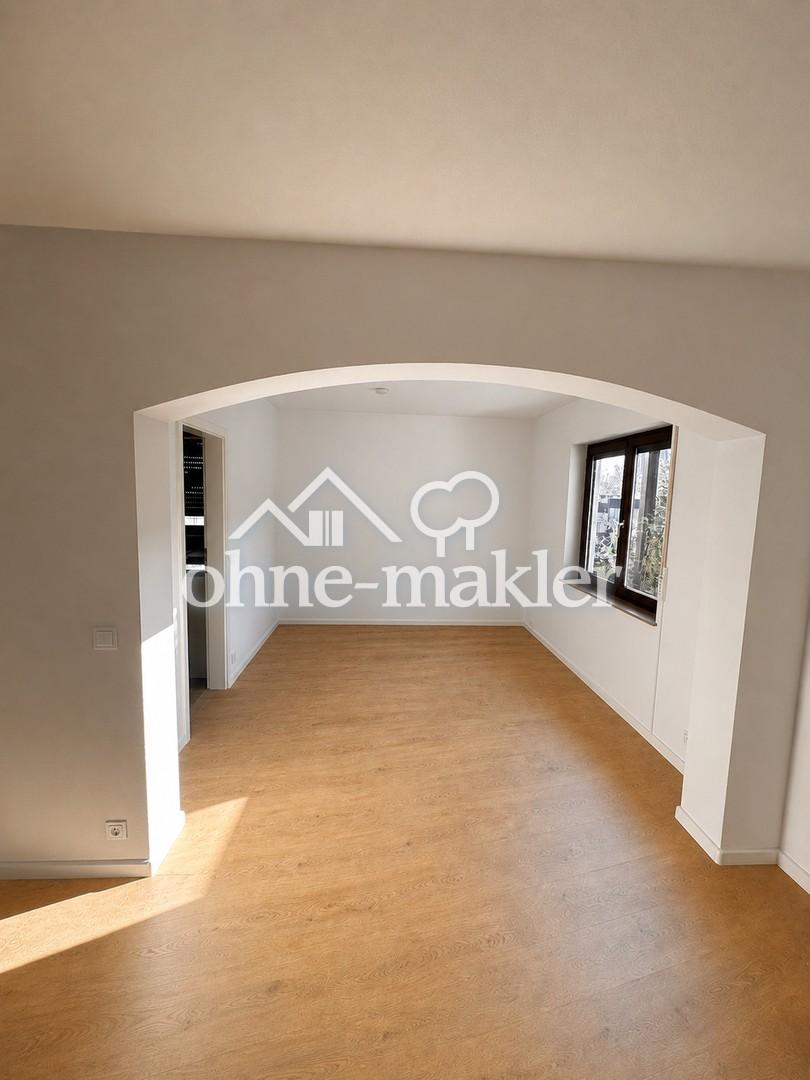 Sanierte 3-Zimmer-Gartenwohnung mit Einbauküche, Terrasse, Privatgarten - Foto 1