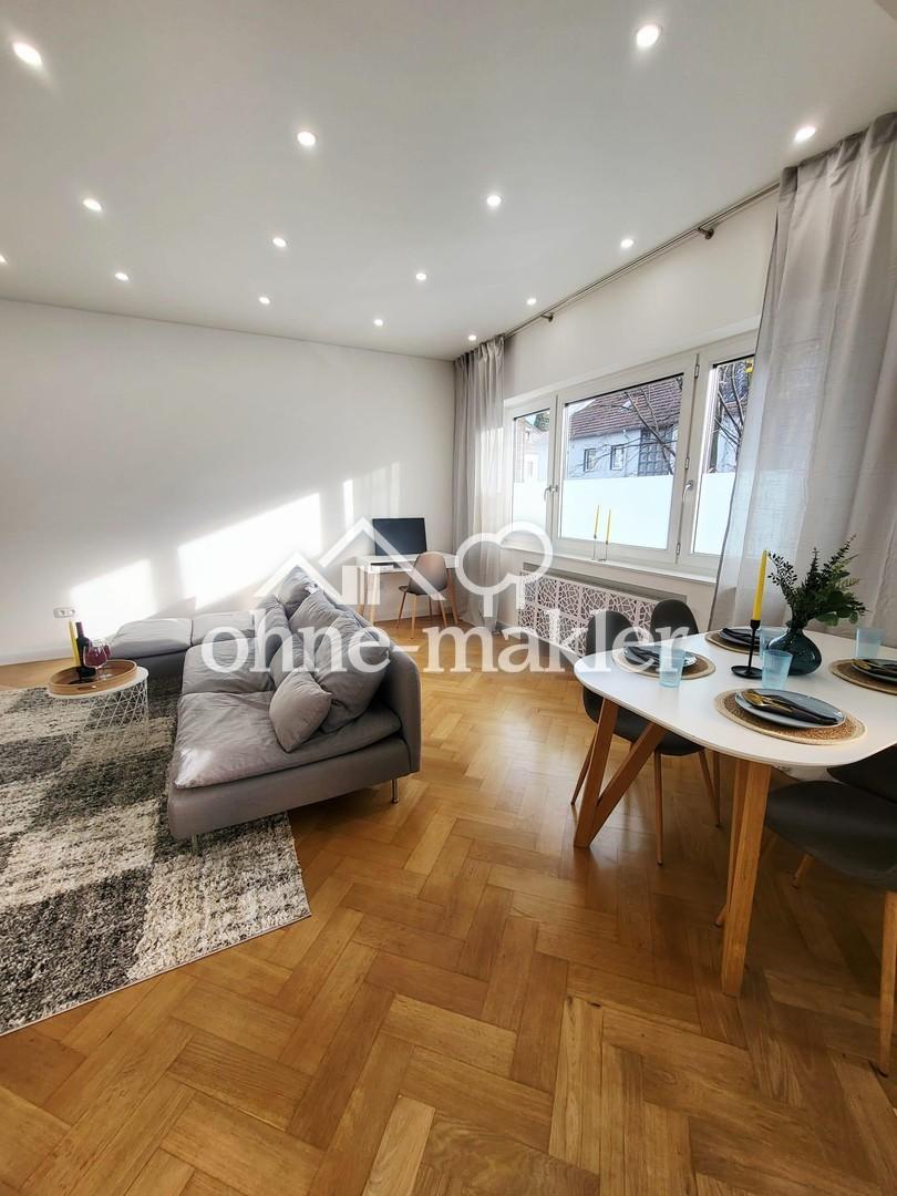 Teilmöbillierte gehoben ausgestattete 3 Zi. Wohnung in Bestlage - Foto 1