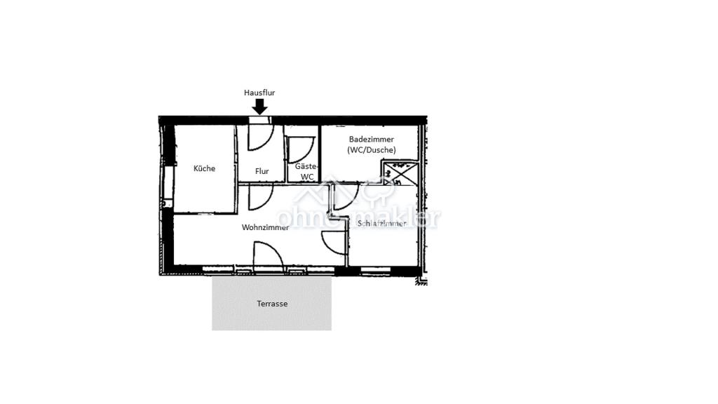 Barrierearme Erdgeschoßwohnung in Lalendorf mit Terrasse, Garten und Stellplatz - Foto 3