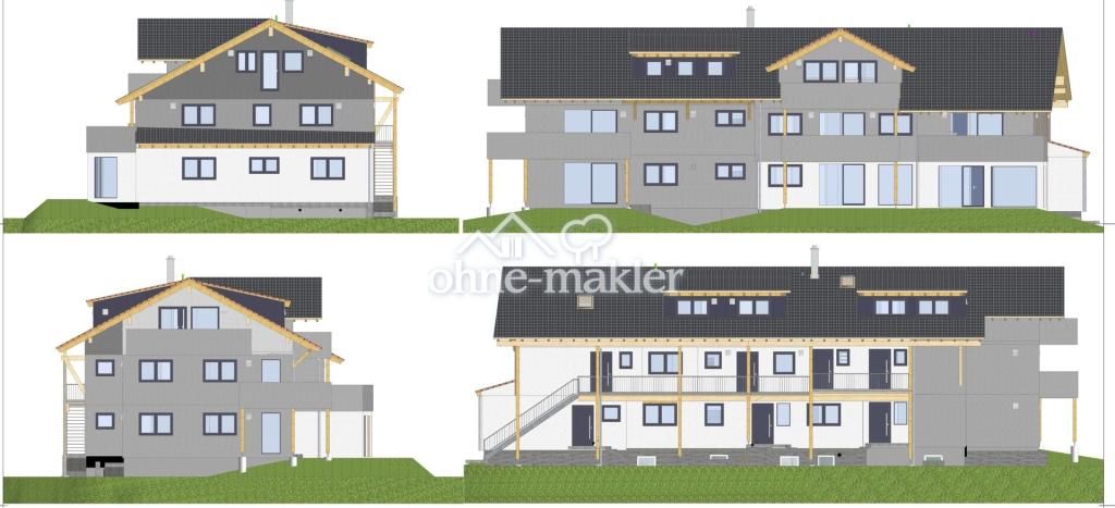 Erstbezug im Allgäu am Grüntensee – hochwertige 3-Zimmer-Dachgeschosswohnung mit Balkon & Bergblick - Photo 2