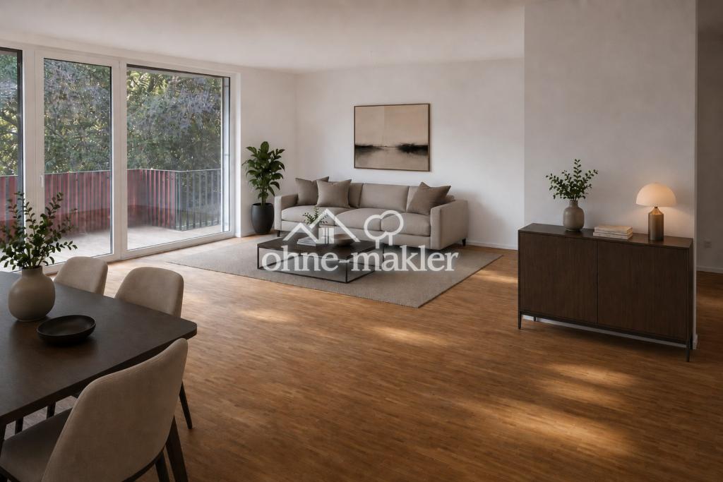 Exklusive 4-Zimmer-Wohnung mit Balkon, Küche und Tiefgarage in bester Innenstadtlage - Photo 1