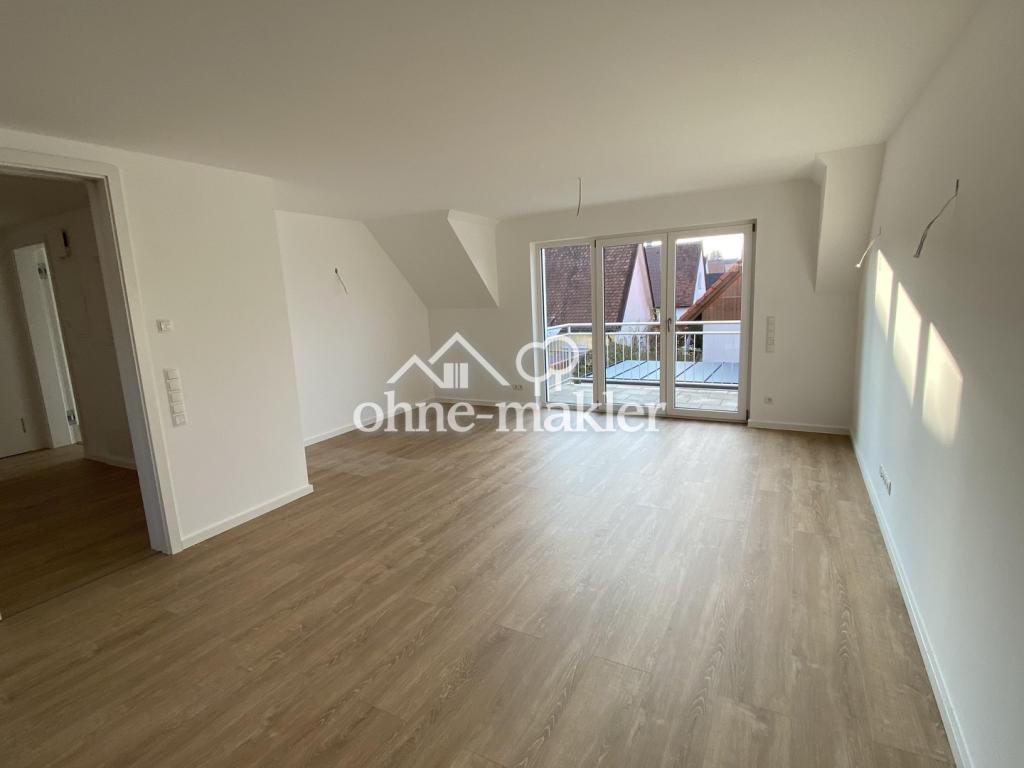 sehr ruhige Maisonette Wohnung (1. OG mit 2 Balkonen + großem Dachstudio) - Photo 1