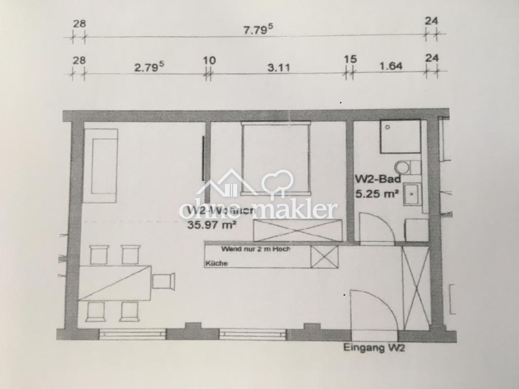 2 Zimmer Apartment in sehr zentraler Lage Karlsruhe - Photo 1