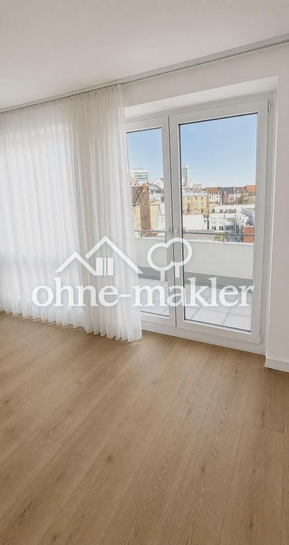 2 Zimmer-Wohnung frisch saniert mit großem ruhigem Balkon in Innenstadt - Foto 5