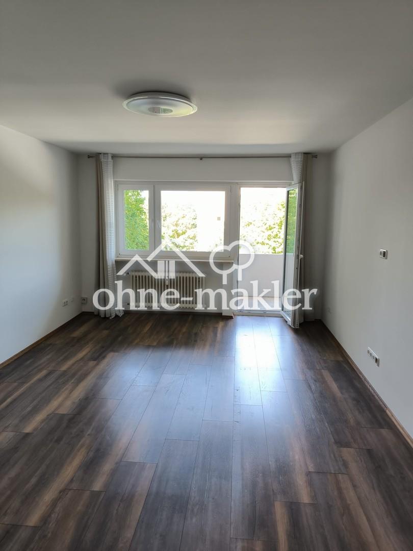 Top-saniertes 1-Zi.-Apartment mit Loggia, EBK & Waldblick in bester Verkehrslage von Neu-Isenburg - Photo 1