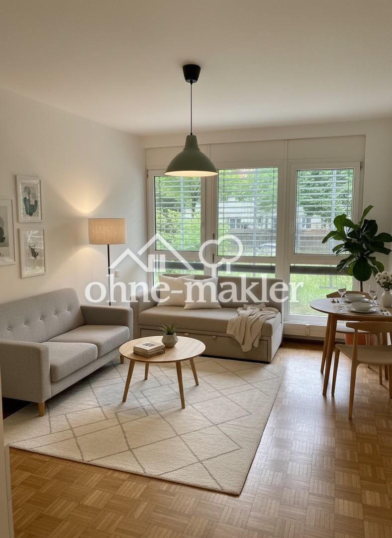 Gemütliche 1-Zimmer-Erdgeschosswohnung in zentraler Lage von Esslingen - Photo 1