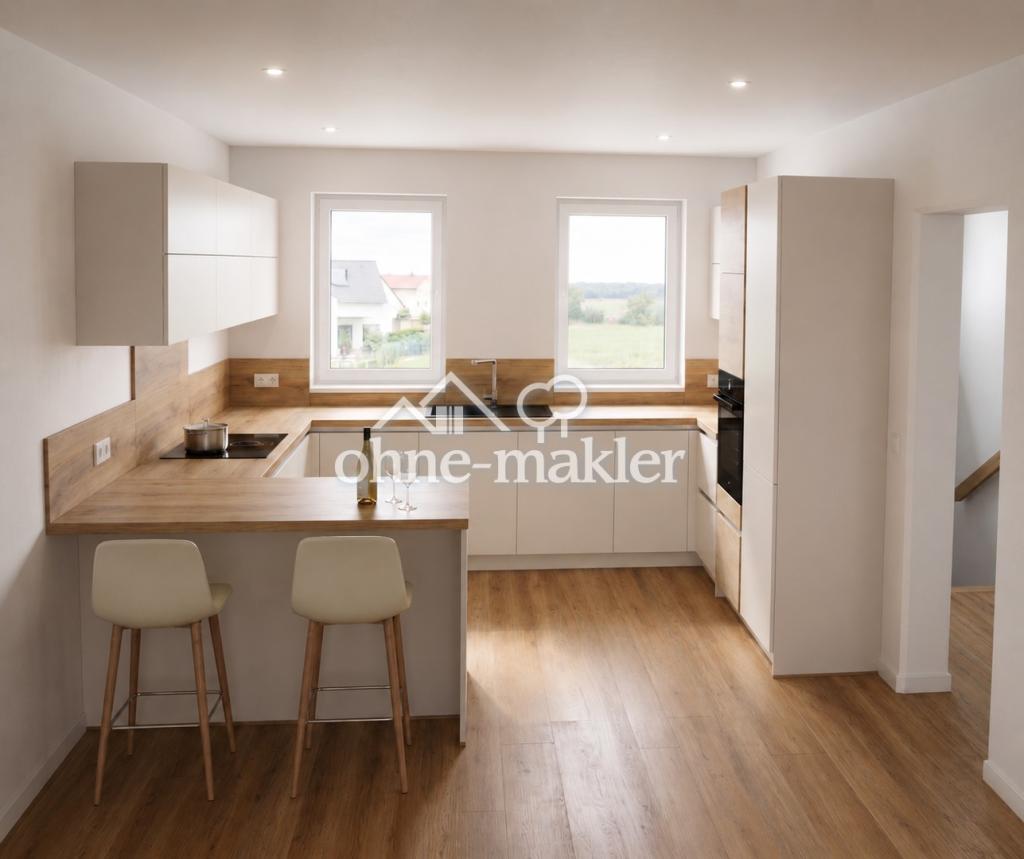 Oben wohnen, ganz für sich: Erstbezug im KfW-40-Neubau mit Traumküche & eigenem Eingang - Photo 2