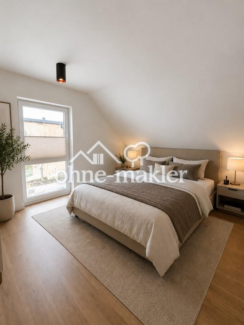 Oben wohnen, ganz für sich: Erstbezug im KfW-40-Neubau mit Traumküche & eigenem Eingang - Foto 1