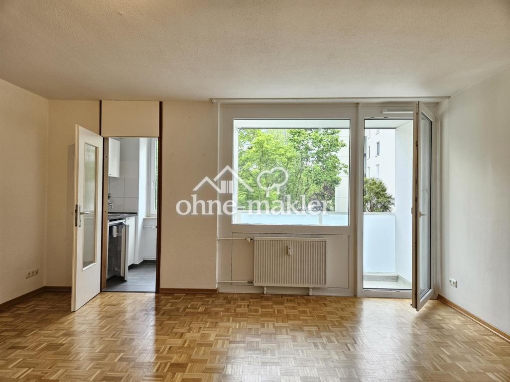 Ruhige 1-Zimmer-Wohnung mit Balkon in Großhadern - Photo 1