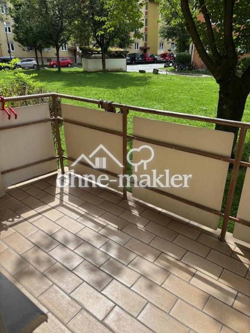 TOP 2-er WG-Wohnung direkt am Flaucher! renoviert, 3 Zi, Wohnküche, Westbalkon, keine EBK! - Photo 5