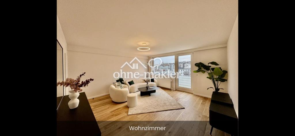 Möblierte 2-Zimmer-Wohnung mit Balkon: Erstbezug nach Modernisierung im Herzen Düsseldorfs! - Photo 2