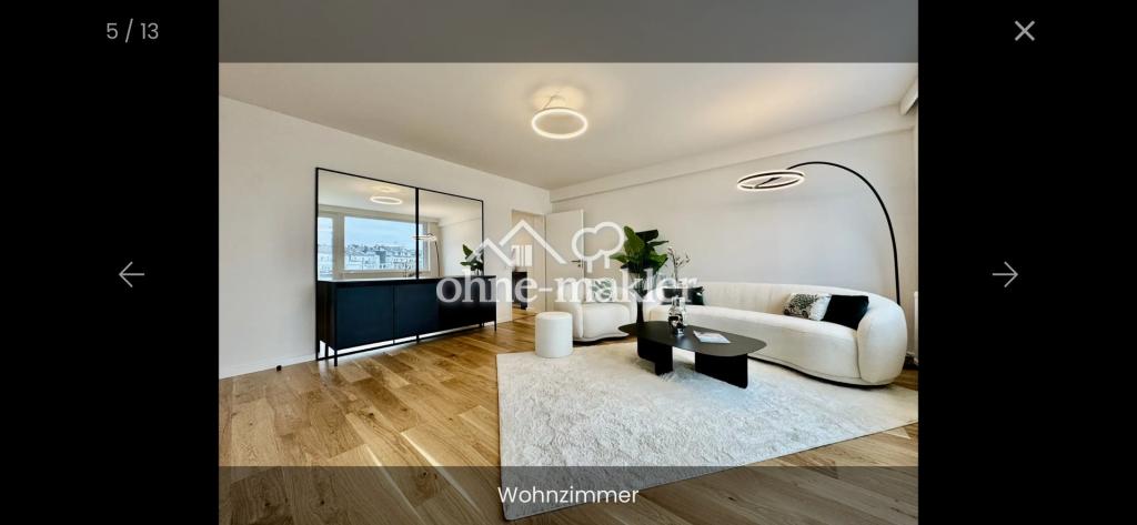 Möblierte 2-Zimmer-Wohnung mit Balkon: Erstbezug nach Modernisierung im Herzen Düsseldorfs! - Photo 3