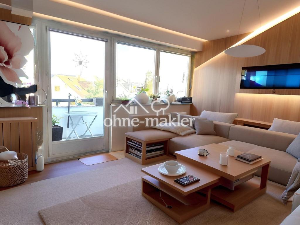 Möblierte-Zwei Zimmer-Ab Sofort-Balkon - Photo 1