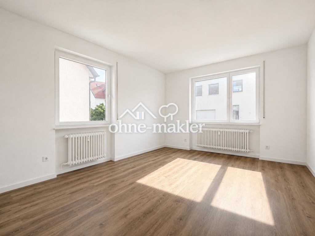 Helle und renovierte 3 Zi. Wohnung in ruhiger, zentraler Wohnlage (Erstbezug nach Renovierung) - Photo 1