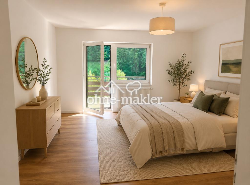 Sanierte 3-Zi.-Wohnung mit Balkon, Garage & Garten | Haustiere willkommen - Photo 4