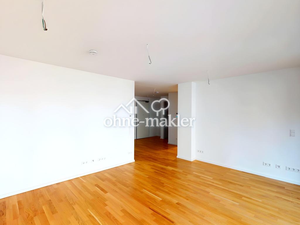 Moderne 2-Zimmer-Wohnung mit Einbauküche, Tiefgarage und Skyline-Deck in Frankfurt-Bornheim - Photo 1