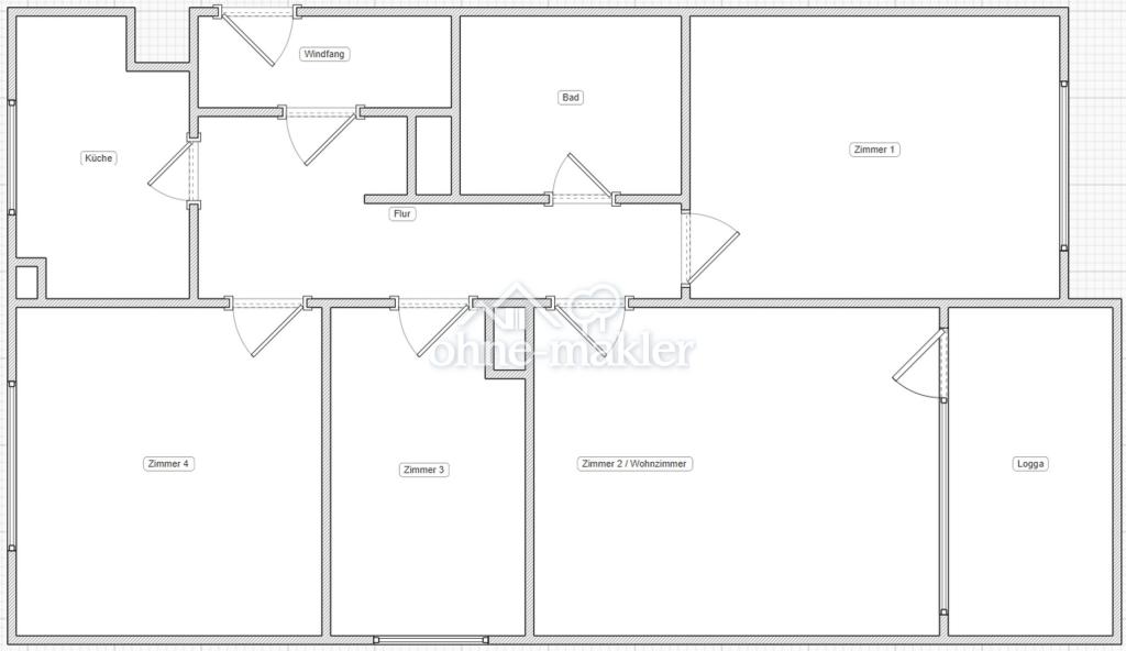 Erstbezug nach Sanierung - 4-Zi Wohnung mit Balkon - Photo 4