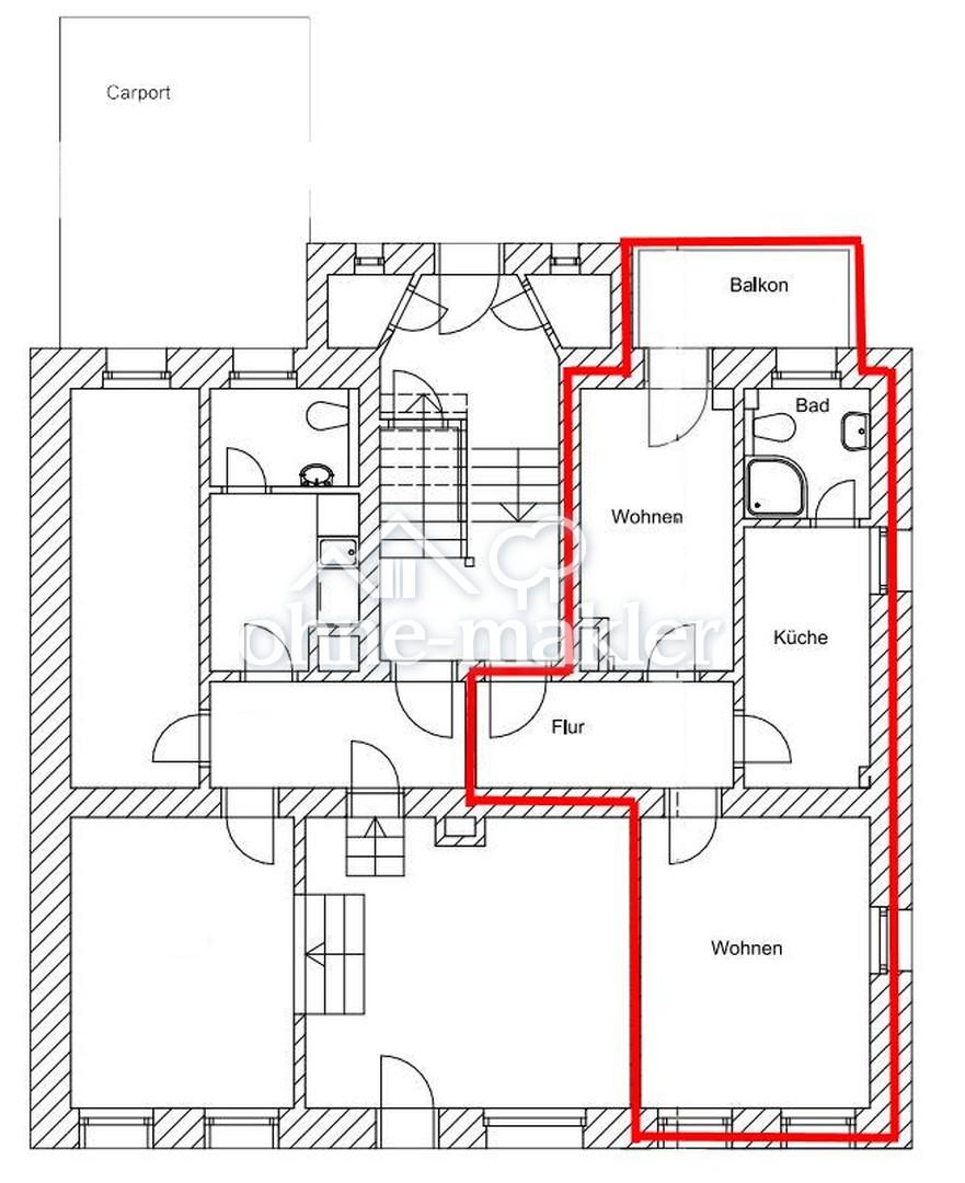 Frisch renoviert: Moderne 2-Raum-Wohnung | Einbauküche | großer Balkon - Foto 4