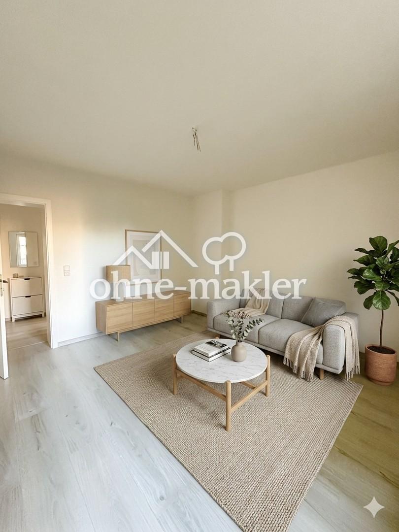 Helle renovierte 2-Raumwohnung in grüner Lage nahe Wasserturm – ideal für Singles & Paare - Photo 2