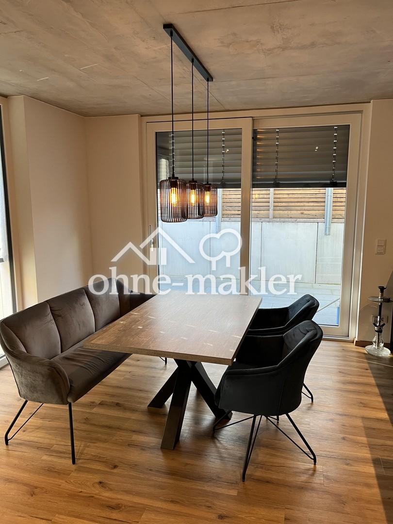 KFW 40 Neubauwohnung 3 Zimmer 90m² Einbauküche Balkon 1. Stock - Photo 2