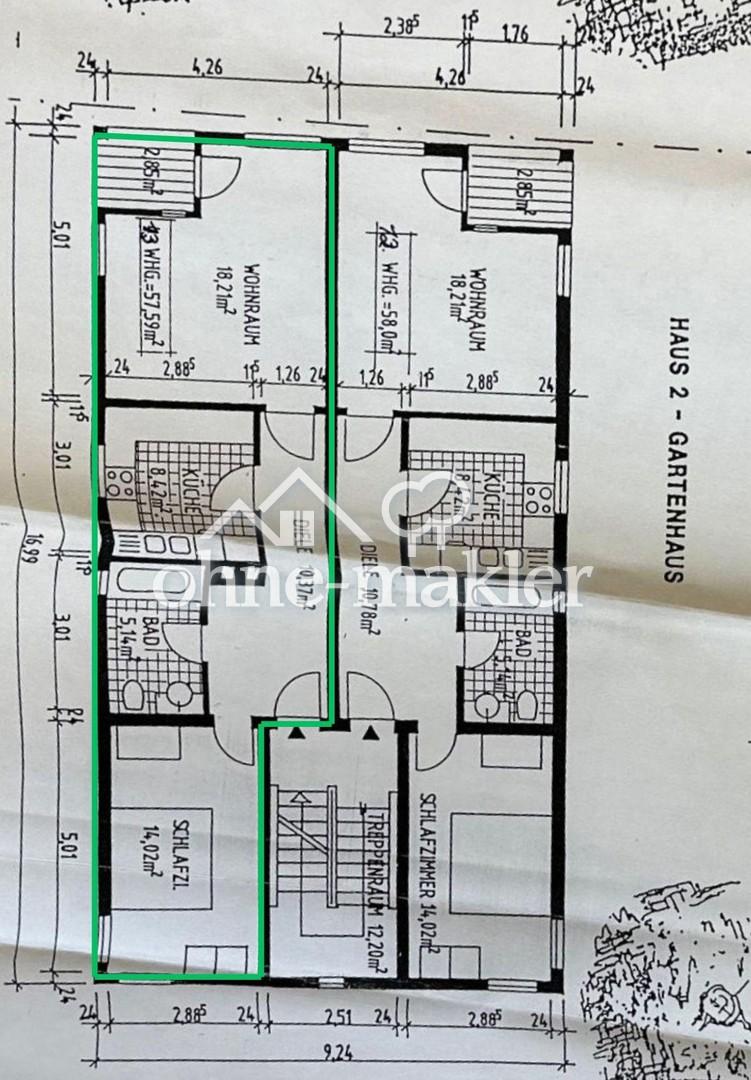 Frisch renoviert mit Balkon, Stellplatz und Keller zu sofort - Photo 5