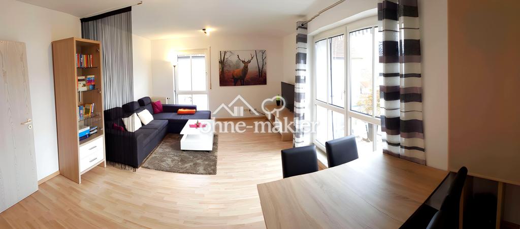 Tolle möblierte 2-Zimmer-Wohnung mit Balkon und EBK in Friedrichshofen - Photo 1