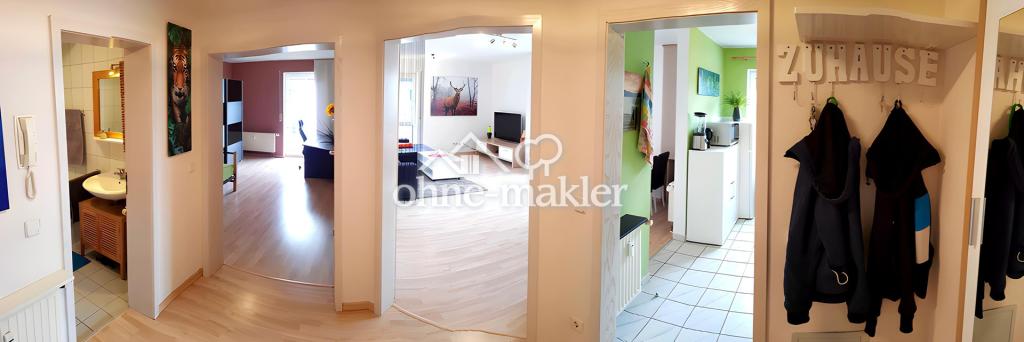 Tolle möblierte 2-Zimmer-Wohnung mit Balkon und EBK in Friedrichshofen - Photo 2
