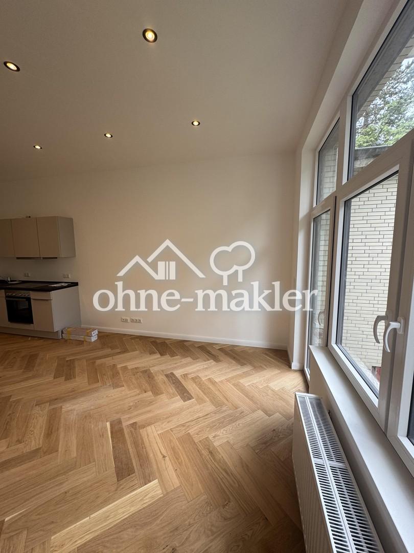 Erstbezug nach Kernsanierung | Stilvolle 1-Zimmer-Wohnung mit Fischgrätboden in Winterhude - Foto 1