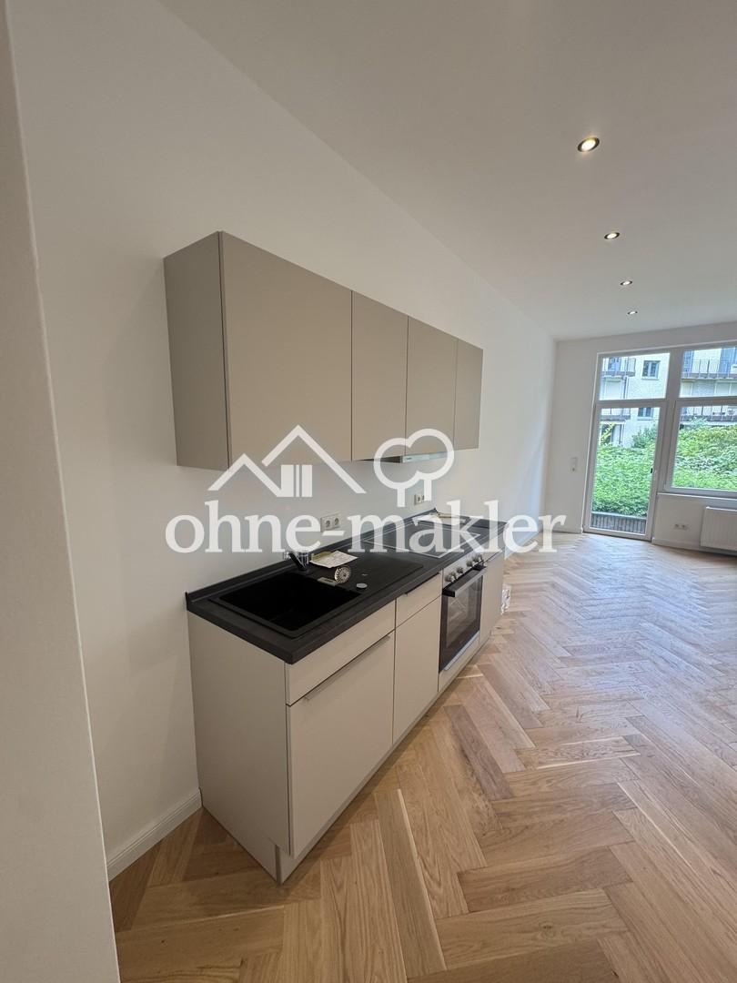 Erstbezug nach Kernsanierung | Stilvolle 1-Zimmer-Wohnung mit Fischgrätboden in Winterhude - Foto 5