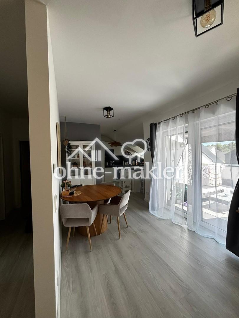 Moderne 3-Zimmer-Dachgeschosswohnung (A+) mit Loggia, Einbauküche, Stellplatz und großem Dachboden - Foto 3