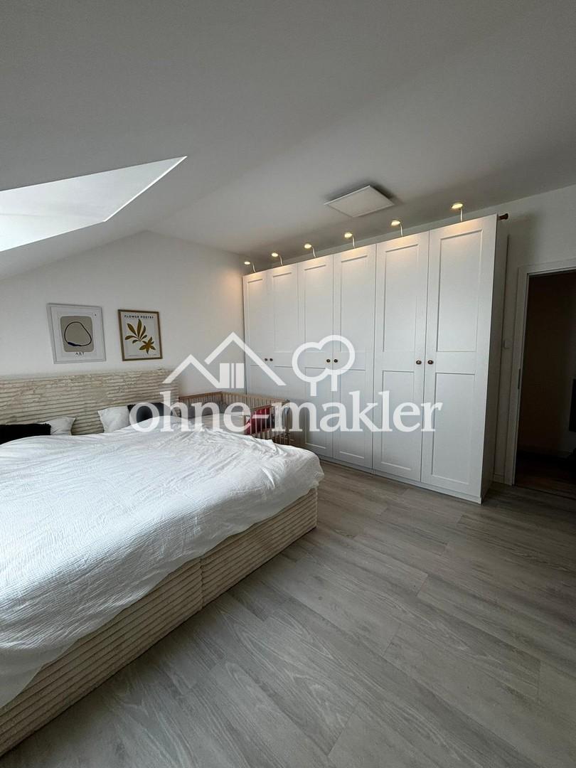 Moderne 3-Zimmer-Dachgeschosswohnung (A+) mit Loggia, Einbauküche, Stellplatz und großem Dachboden - Foto 4