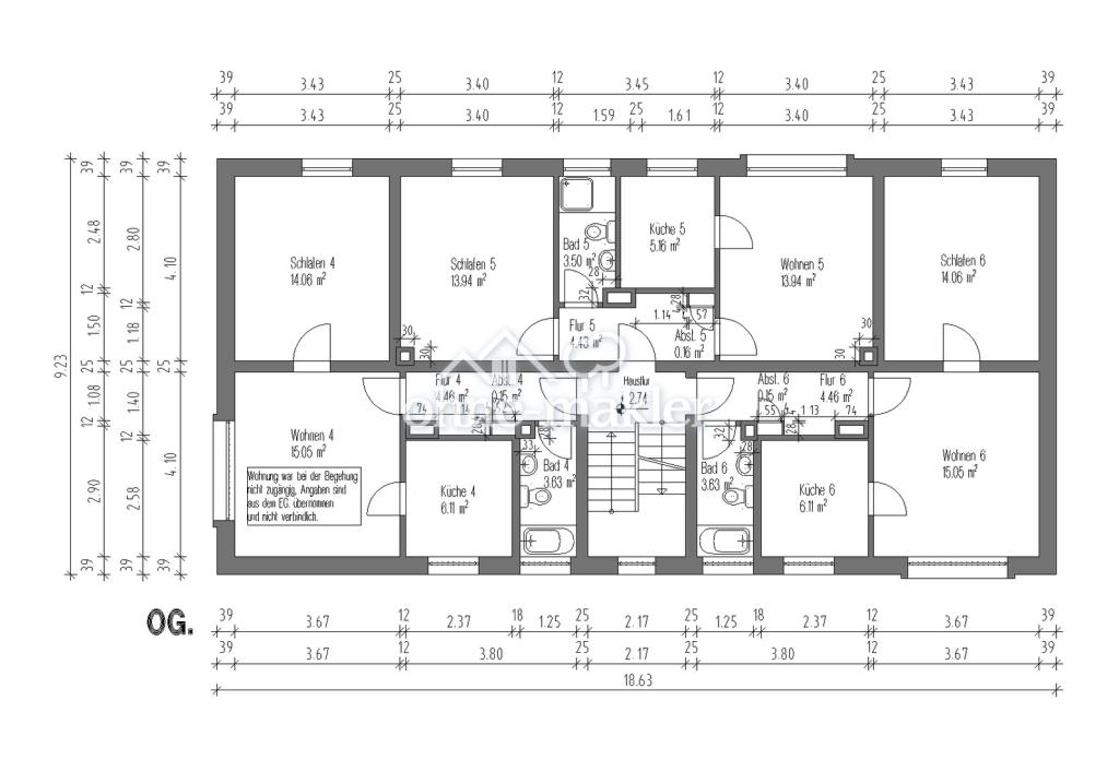 Helle, gepflegte 2-Zimmer Wohnung - Foto 5