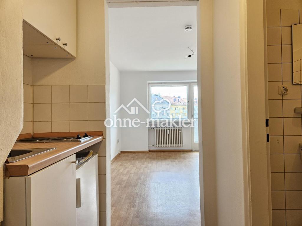 Kleine 1-Zimmer-Wohnung mit Balkon in Giesing - Foto 3