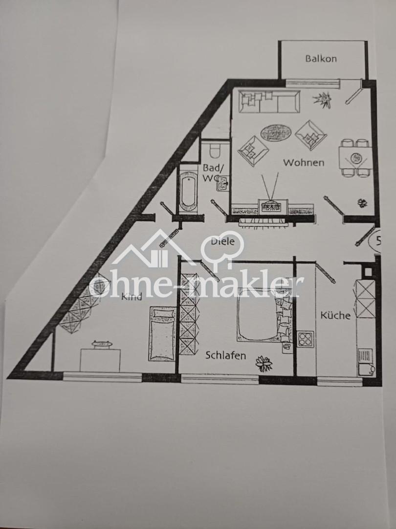 Sanierte und zentral gelegene 3 Zimmerwohnung in OB-Osterfeld - Photo 5