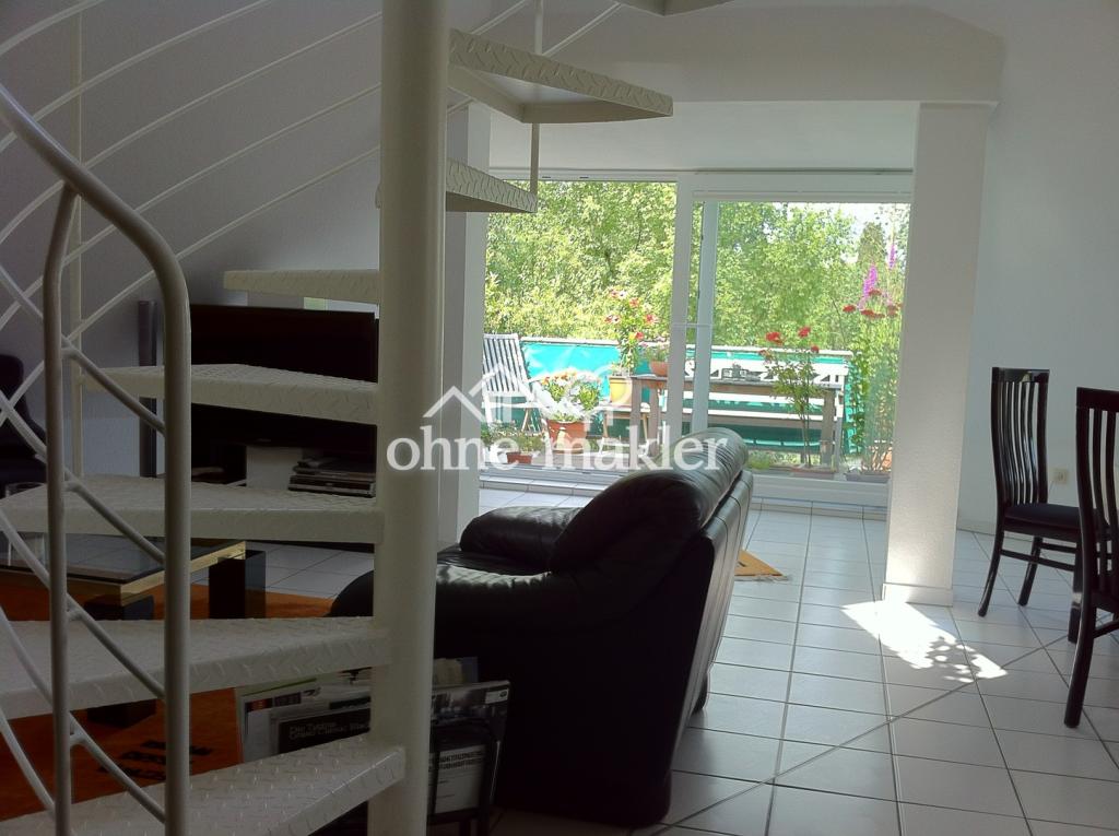 Traumhaft schöne, lichtdurchflutete, Dachgeschoss-Maisonette-Penthouse-Wohnung - Foto 1