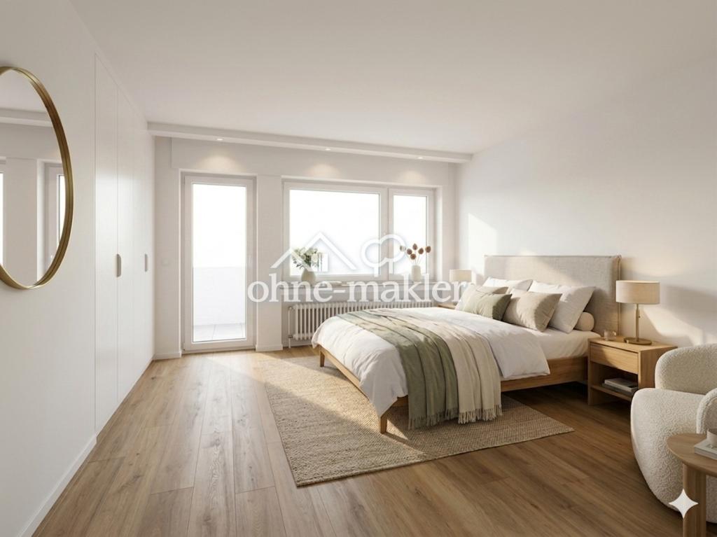 Sofort wohlfühlen – frisch sanierte 2-Zimmer-Wohnung mit Balkon - Photo 2