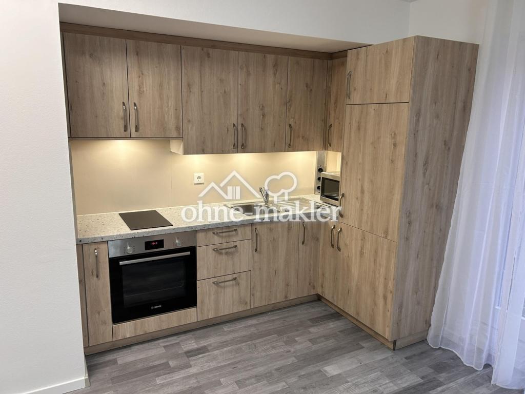 Moderne möblierte 1-Zimmer-Wohnung mit EBK, Aufzug und großer Terasse - Foto 5