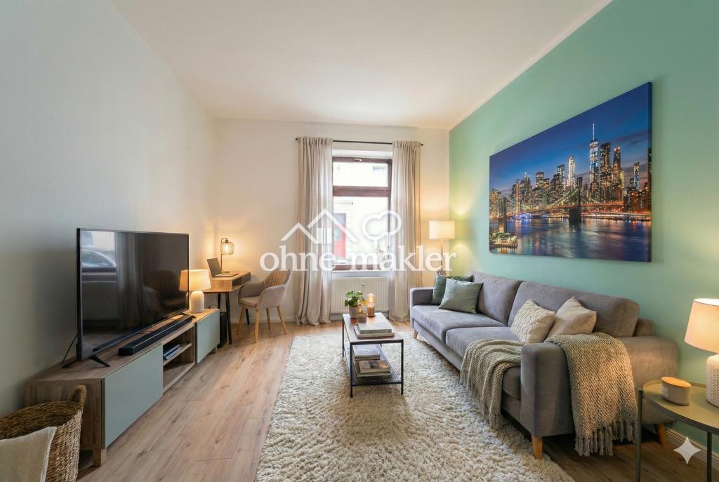 charmante frisch renovierte Altbauwohnung in Wuppertal - löffelfertig möbliert - Photo 1