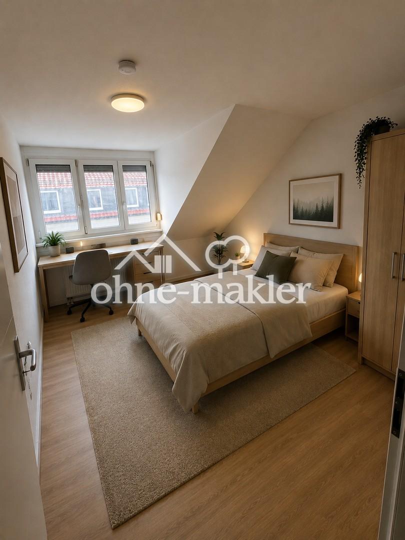 Erstbezug nach Kernsanierung – helle 3-Zimmer-Wohnung mit Balkon in der Weststadt - Photo 5