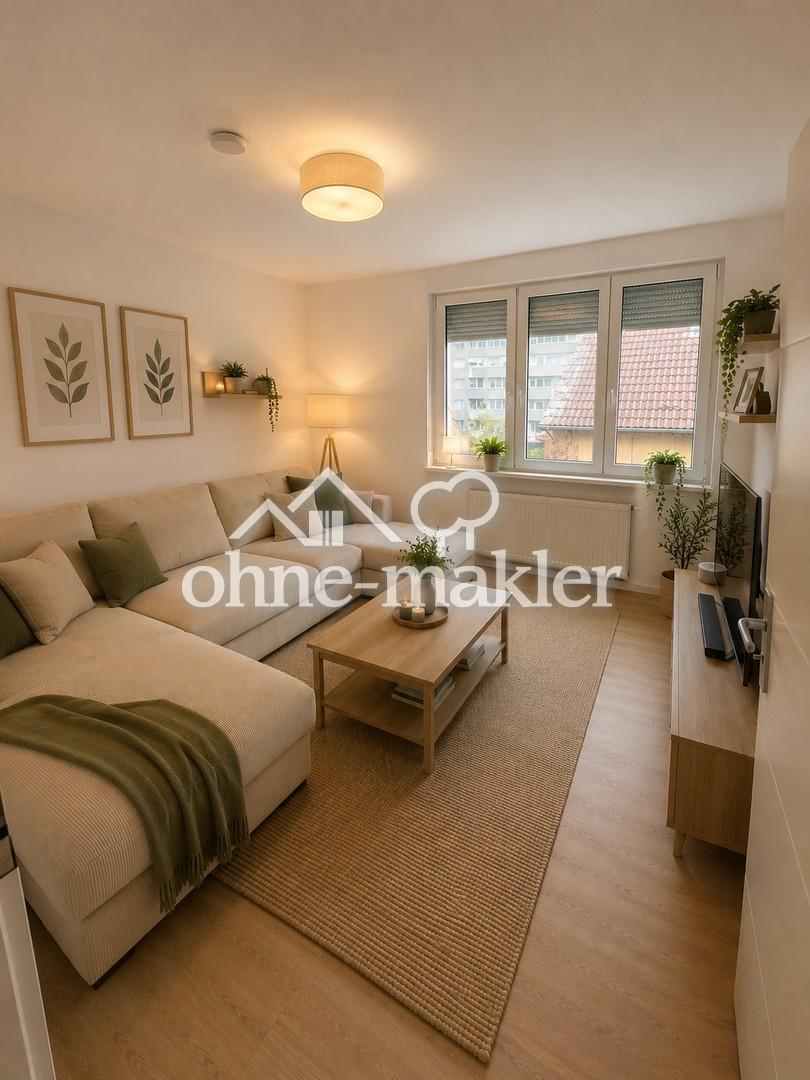 Erstbezug nach Kernsanierung – helle 3-Zimmer-Wohnung mit Balkon in der Weststadt - Photo 3