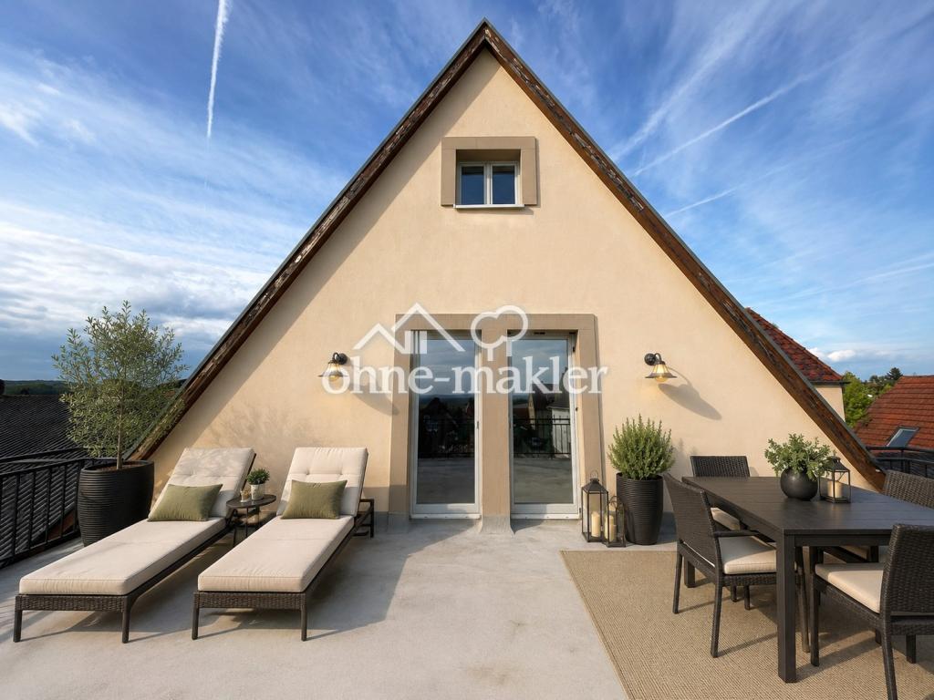 Maisonette-Wohnung mit großer 40m² Dachterrasse in Sinsheim-Hilsbach - Photo 4
