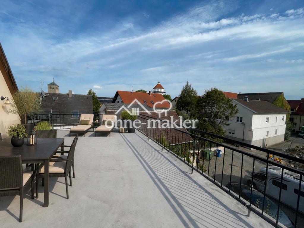 Maisonette-Wohnung mit großer 40m² Dachterrasse in Sinsheim-Hilsbach - Photo 5