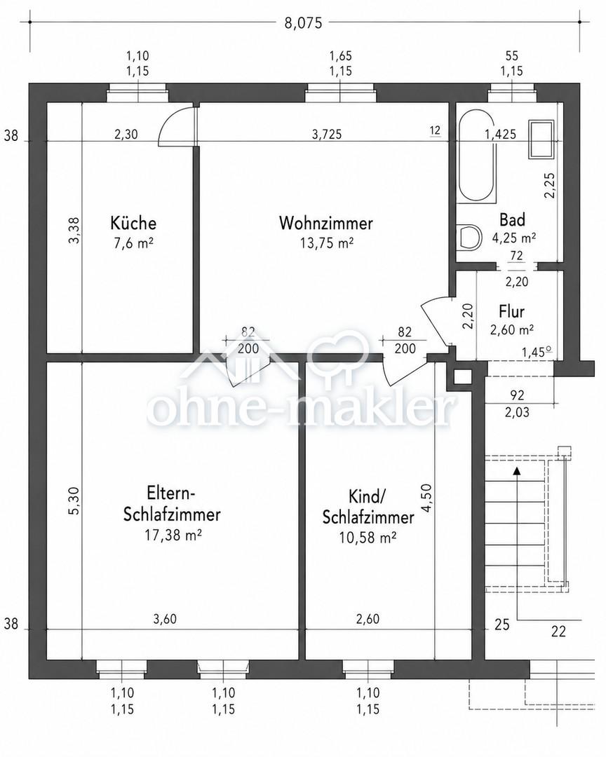 Helle 3-Zimmer-Wohnung, frisch renoviert - Photo 4