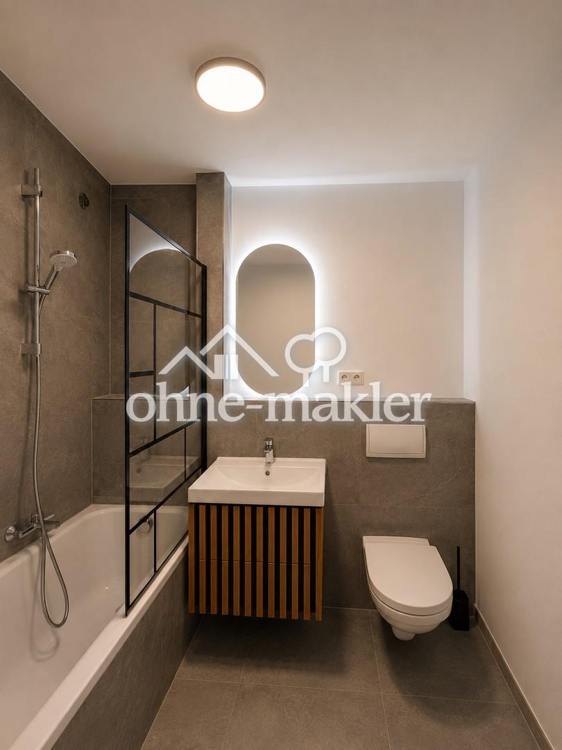 2-Raum Wohnung mit Terrasse, Erstbezug nach Renovierung! - Foto 5