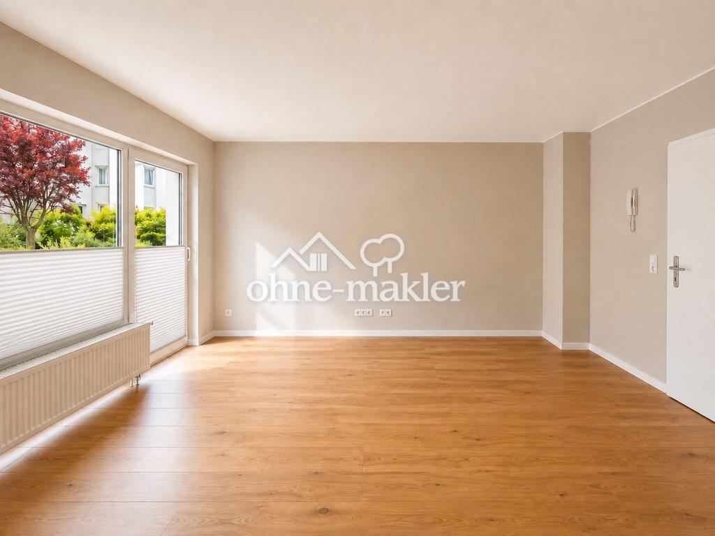 2-Raum Wohnung mit Terrasse, Erstbezug nach Renovierung! - Foto 1