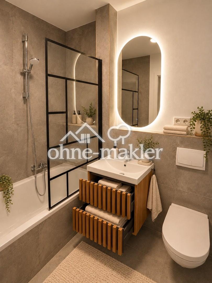 Moderne 2-Zimmer Wohnung mit neuer EBK, Terrasse und exklusiver Ausstattung in Weinböhla - Photo 5