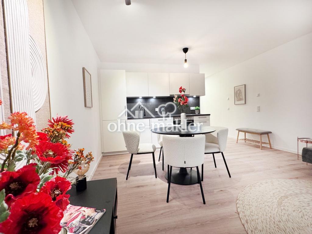 3-Zimmer-Wohnung mit Balkon und Einbauküche - Foto 1
